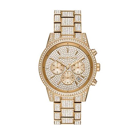 iced out michael kors watch women's|I Tested the Iced Out Michael Kors Watch and Here's Why It's My .